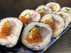海鮮太巻き