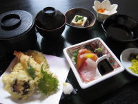 ランチ　天ぷら定食